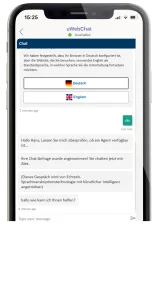 Real-time translation in uWebChat