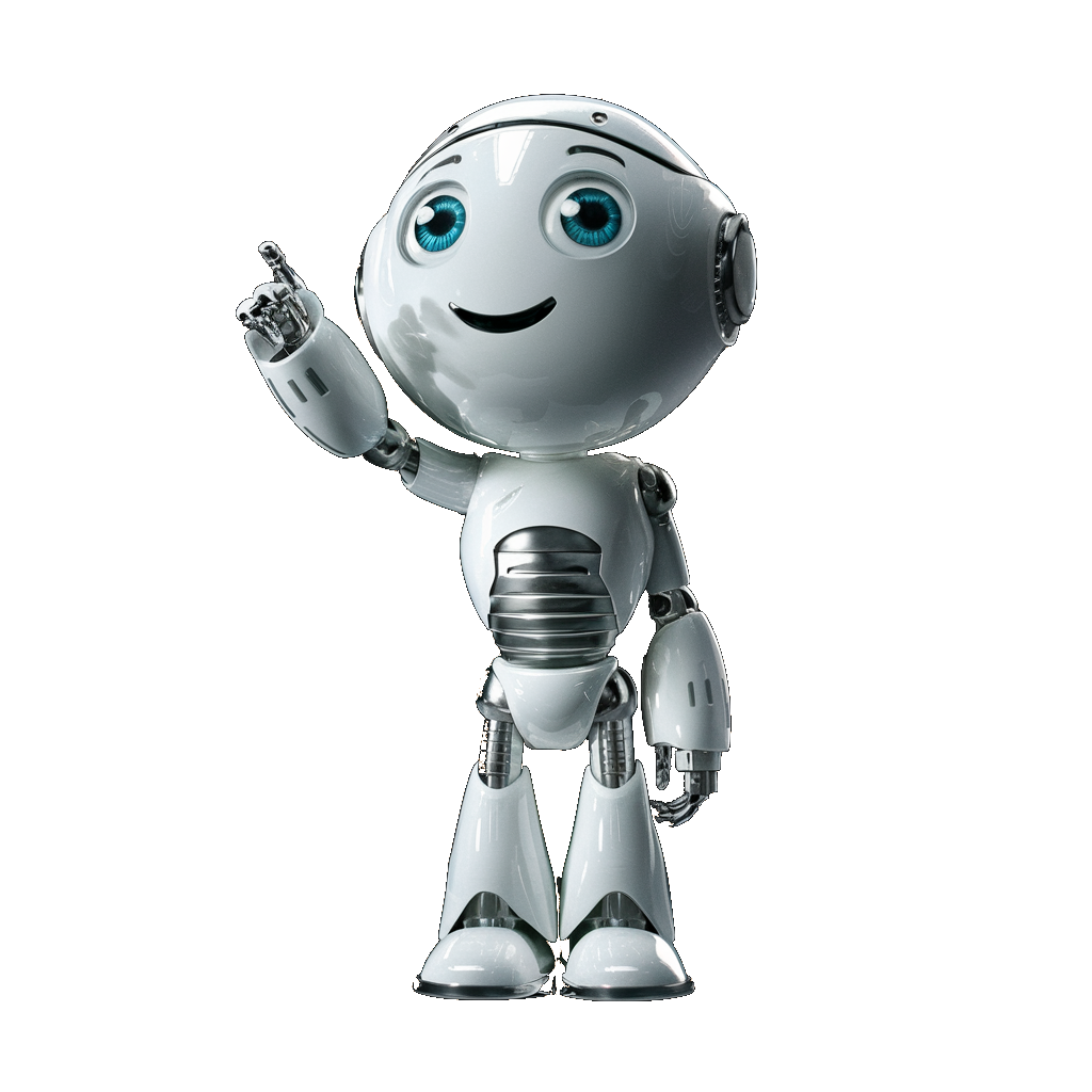 uWebChat AI Robot Mascot